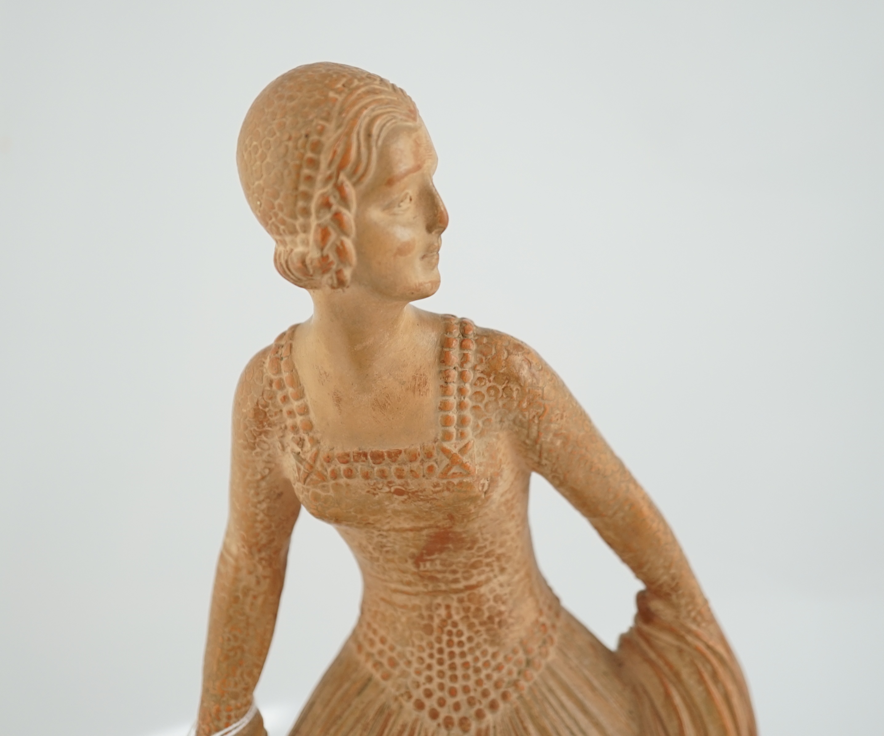 Demétre Haralamb Chiparus (1886-1947), a terracotta figure of Cinderella, Editions Reveyrdis, Paris